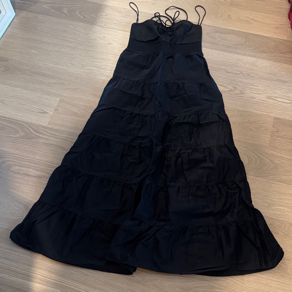 Black Alice + Olivia Maxi dress